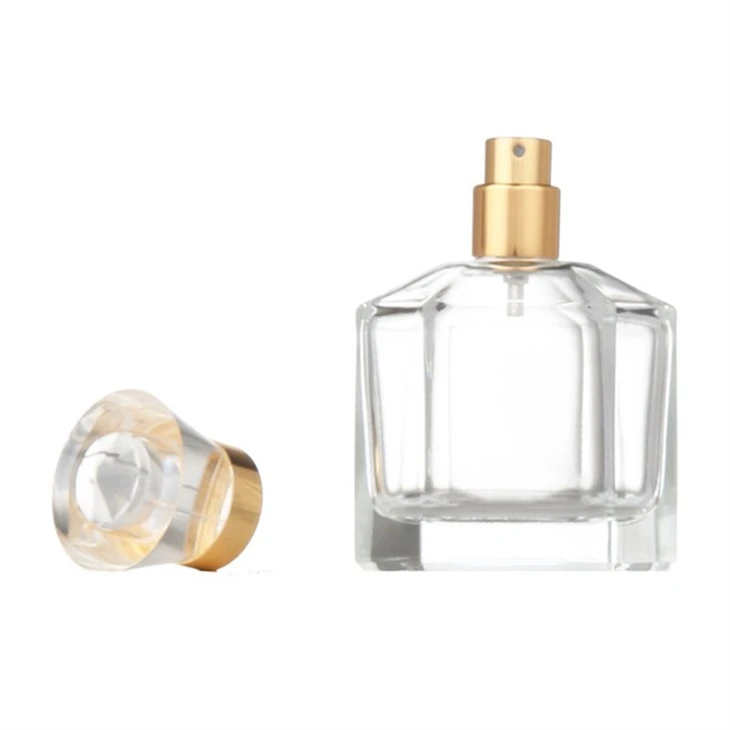 silver perfume bottle